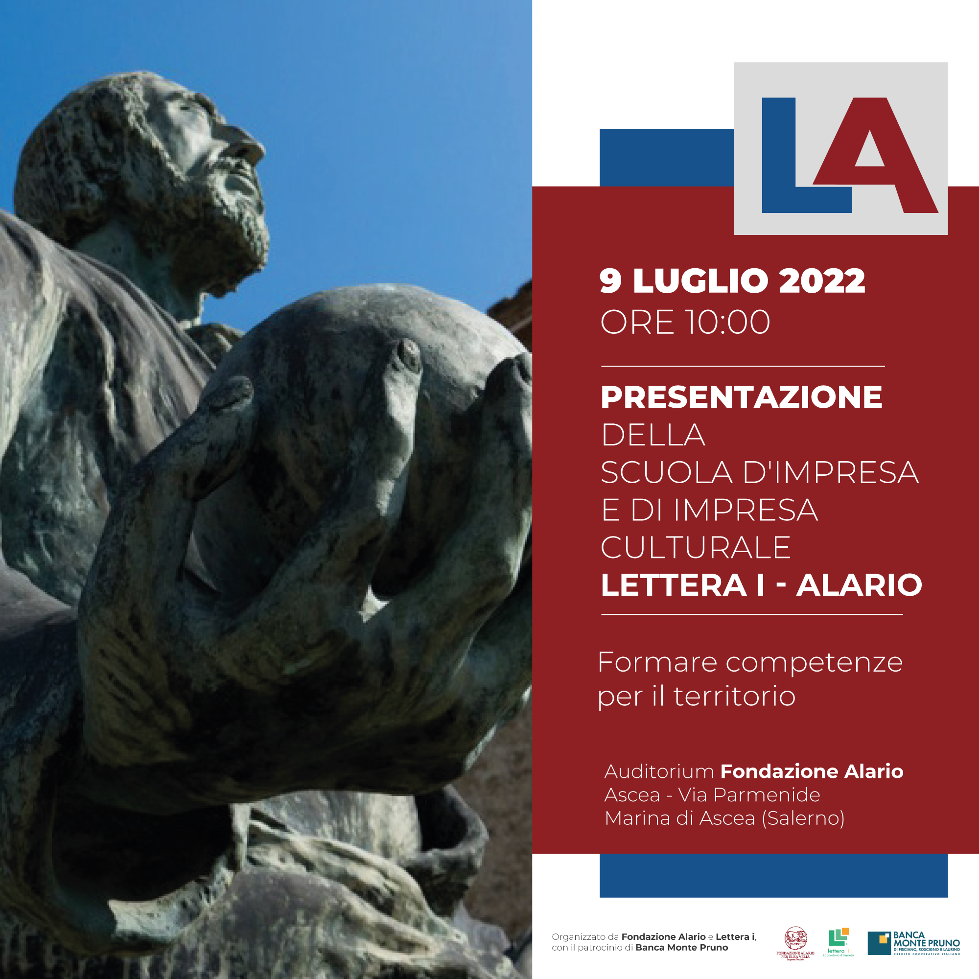 Presentazione Scuola d’Impresa e di Impresa Culturale Lettera i – Alario